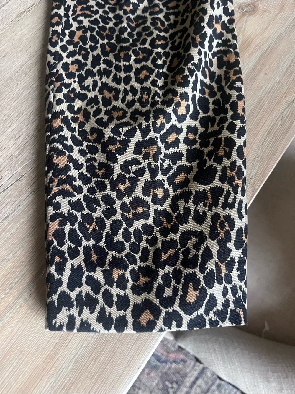 JCrew women’s Leopard Print  Pants - Tan/Black - Picture 3 of 5